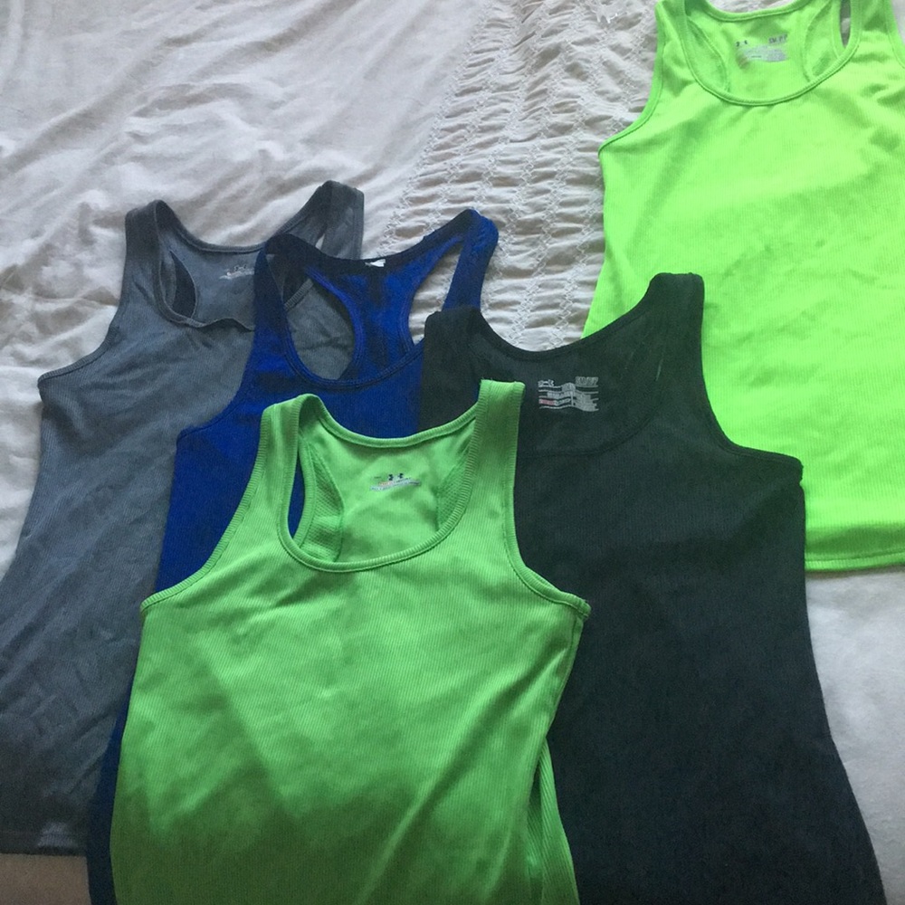 5 under armour tanks